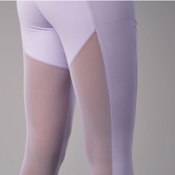 Gymshark Simply mesh Leggings S Lilac - Picture 5 of 6
